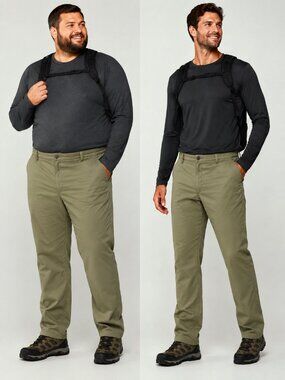 REI Men's Cargo Pants in Olive Green